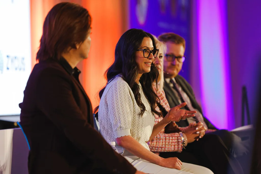Procurement leaders speaking onstage at ProcureCon East