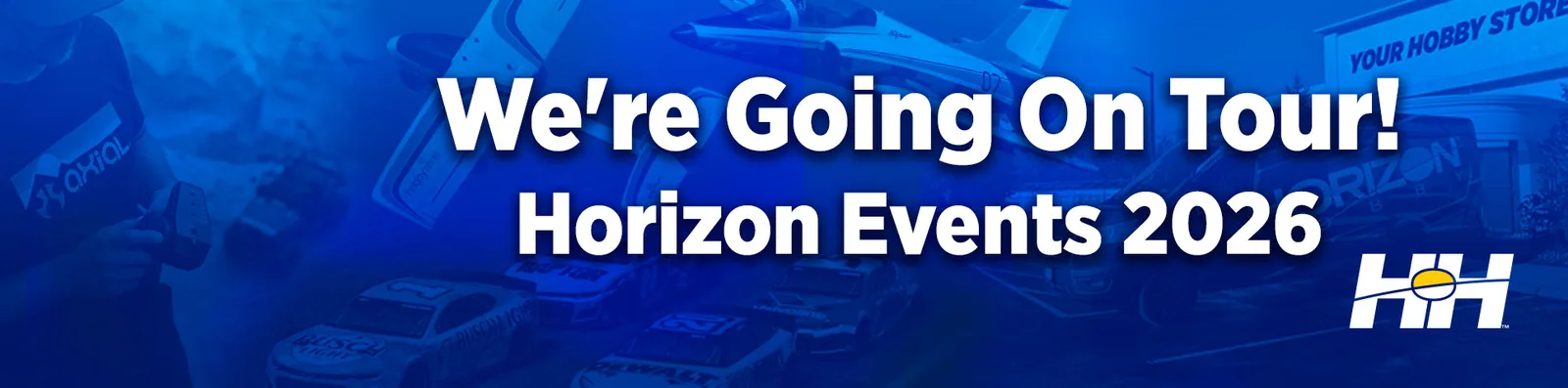 Official Horizon Events 2026 tour artwork